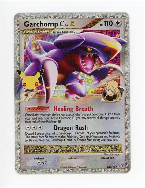 garchomp 145 147 card value.